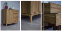 Sideboard from the massif of an oak.(NEW)