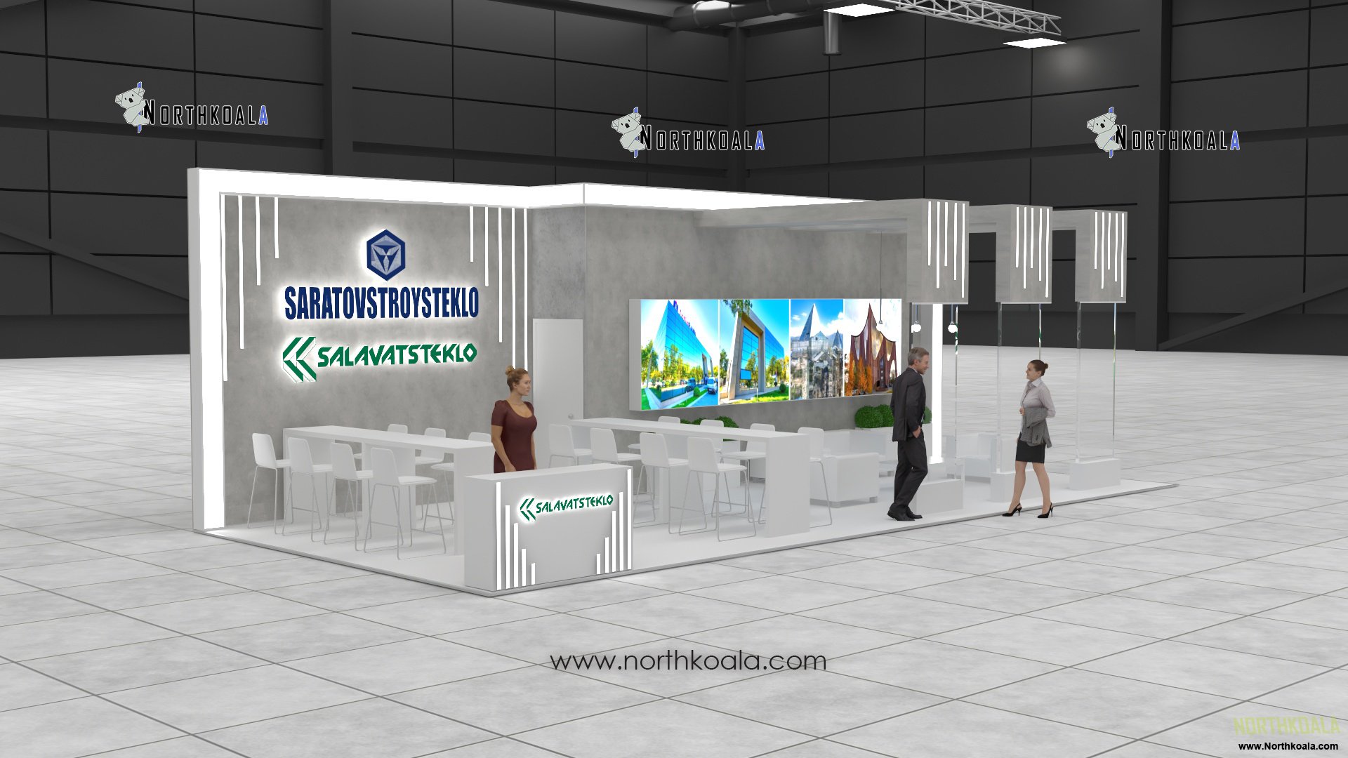 Sleek and Contemporary Stand Design